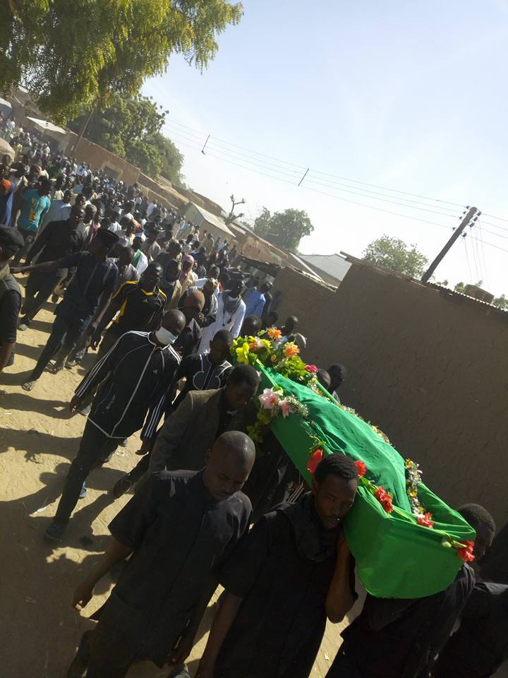 funeral of Shahid aminu ibarhim killed by by police in ABuja